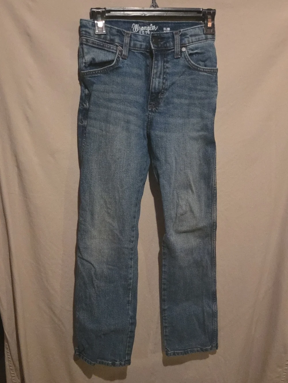 Wrangler Boys Blue Straight Leg Jeans
